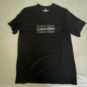 Calvin Klein Black Short Sleeve Tee New